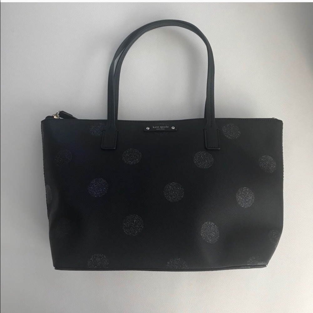 Kate Spade Polka-Dot Tote Bag - Picture 1 of 8